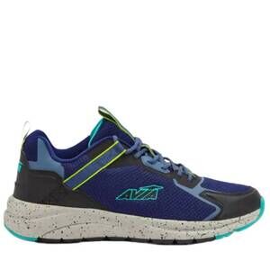 NEW AVIA men's avi canyon 2.0 trail shoe in black/dark green/dark grey
